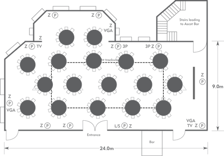 Cabaret layout