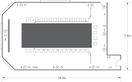 Boardroom layout