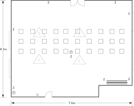 Theatre layout