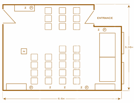 Theatre layout